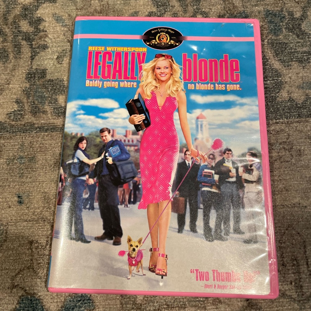 {Legally Blonde} DVD REESE WITHERSPOON
Boldly going where no blonde has gone.